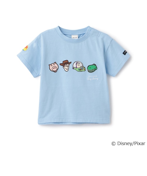 【Pixer】TOY STORY / アップリケ半袖Tシャツ