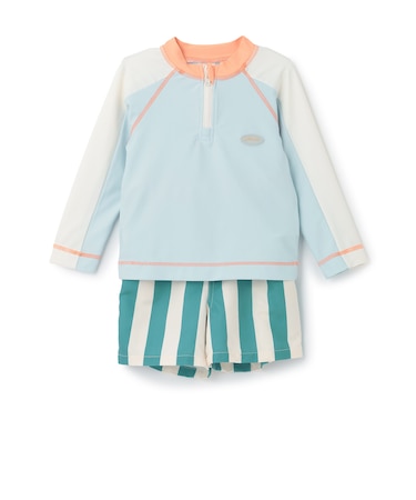 【SWIM】Boysバイカラーセットアップ水着