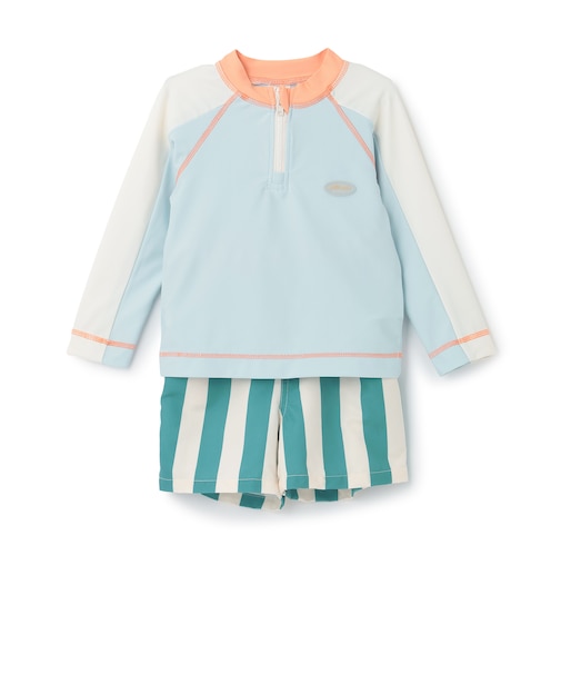 【SWIM】Boysバイカラーセットアップ水着
