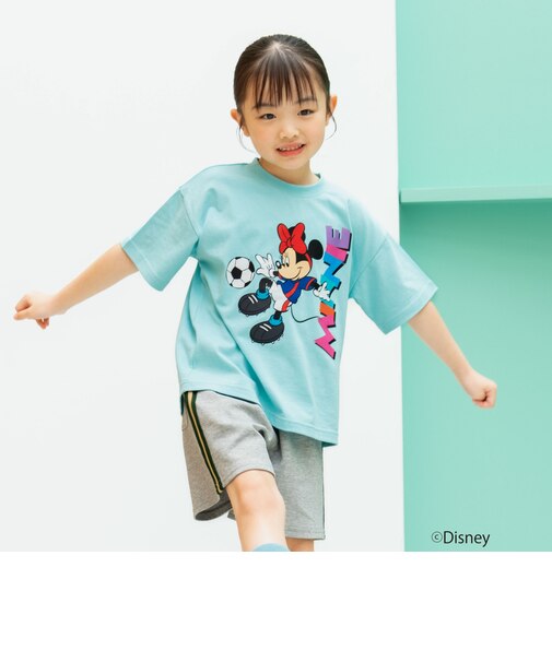 【親子リンク】【Disney】サッカー半袖T