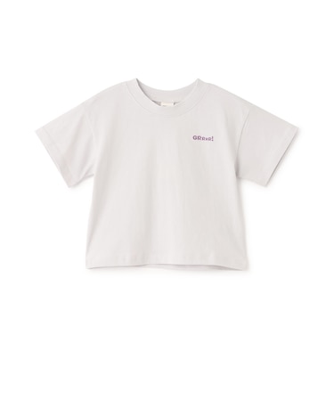 【プティプラ/WEB先行】バックプリント半袖Tシャツ
