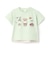 【接触冷感】くま旅アップリケ半袖Tシャツ