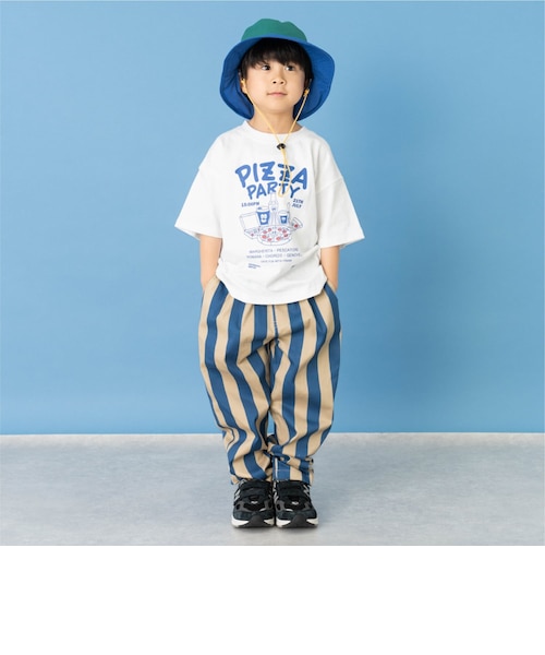 アソート総柄ストレッチシェフパンツ｜プティマインの通販｜&mall