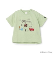 【Disney/Pixar】【接触冷感】カーズ / アップリケTシャツ