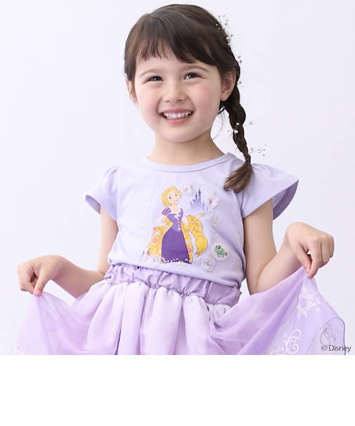 【Disney】グラフィックフリルT