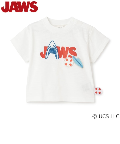 【WEB別注】【JAWS】接触冷感スラブ天竺半袖T