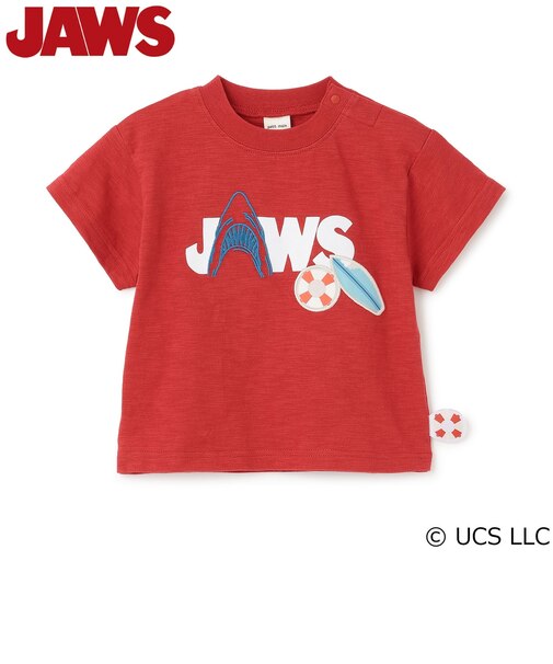 【WEB別注】【JAWS】接触冷感スラブ天竺半袖T
