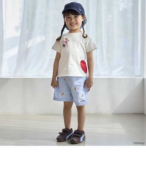 【ズートピア】刺しゅうハーフパンツ