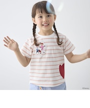 【ズートピア】【接触冷感】ハートアップリケTシャツ