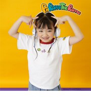【親子リンク】【パラッパラッパー】リンガー配色半袖Tシャツ