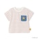 【ミニオン】夏あそびスラブボーダー半袖Tシャツ