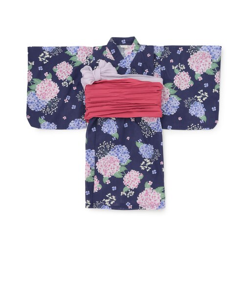 紫陽花浴衣