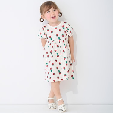 【GOODPRICE】カット総柄ワンピース