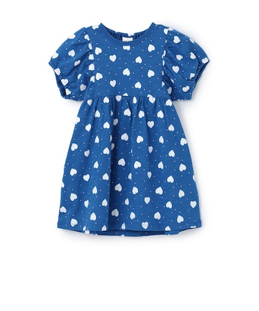 【GOODPRICE】カット総柄ワンピース