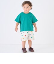 【リンク】綿レーヨン総柄ハーフパンツ