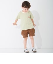 綿レーヨン布帛ショートパンツ