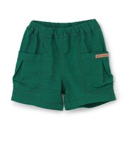 綿レーヨン布帛ショートパンツ
