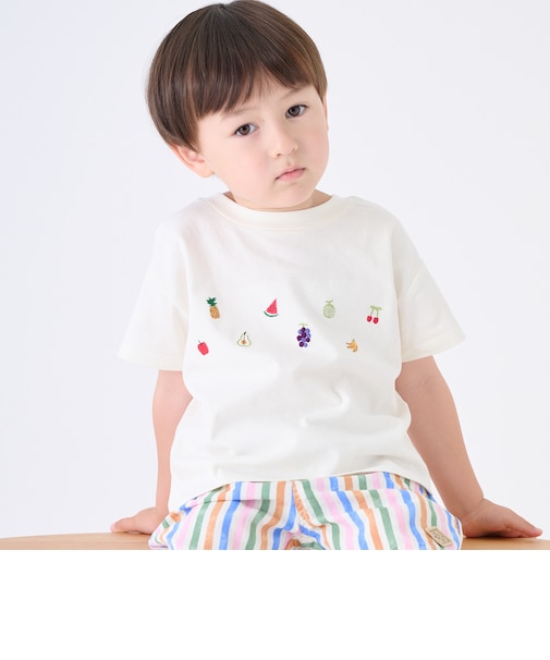 【接触冷感】前後で着れる2WAY半袖Tシャツ