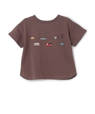【接触冷感】前後で着れる2WAY半袖Tシャツ