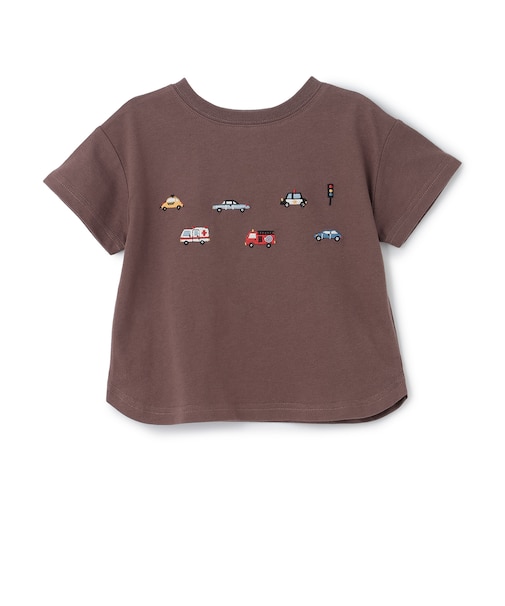 【接触冷感】前後で着れる2WAY半袖Tシャツ