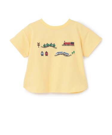 【接触冷感】前後で着れる2WAY半袖Tシャツ
