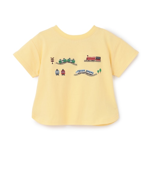【接触冷感】前後で着れる2WAY半袖Tシャツ