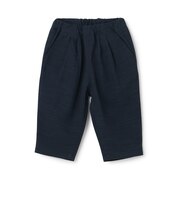 綿レーヨン8分丈ゆるパンツ