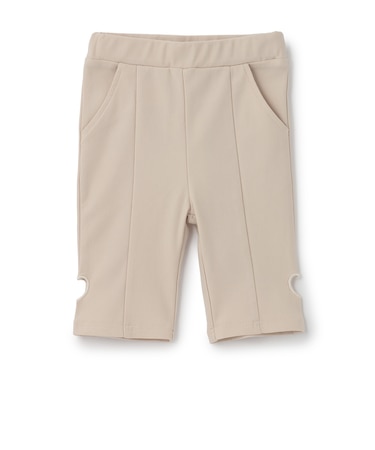 【接触冷感】7分丈ハートカットワークパンツ