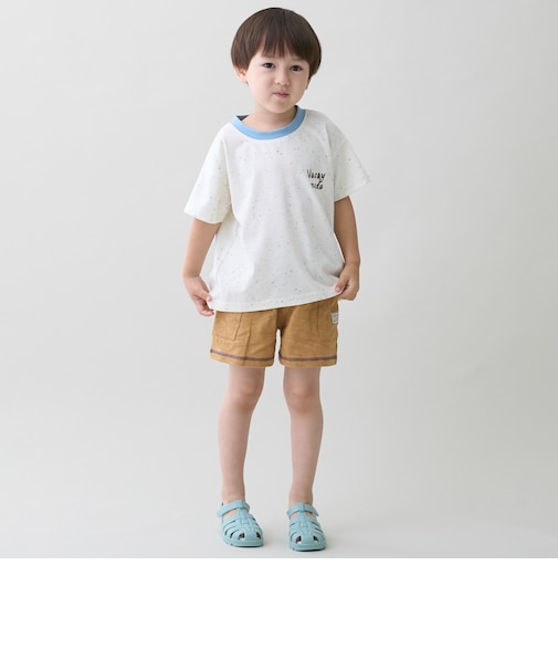 配色ショートパンツ