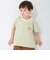 【接触冷感】ネップグラフィック半袖Tシャツ
