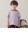 【接触冷感】ネップグラフィック半袖Tシャツ
