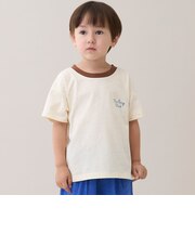 【接触冷感】ネップグラフィック半袖Tシャツ
