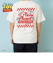 【DISNEY/PIXAR/Toy Story】DADトイストーリー/エイリアンワイド半袖Tシャツ
