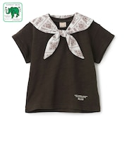 【ELEPHANT】セーラー衿取り外し半袖Tシャツ