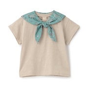 【ELEPHANT】セーラー衿取り外し半袖Tシャツ