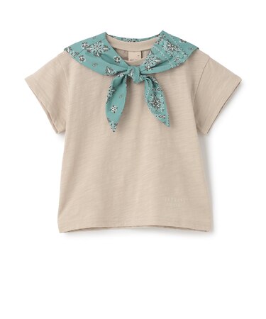 【ELEPHANT】セーラー衿取り外し半袖Tシャツ