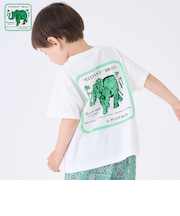 【ELEPHANT/リンク】ゆるシルエットKIDS半袖Tシャツ