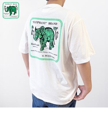 【ELEPHANT/リンク】ゆるシルエット半袖Tシャツ