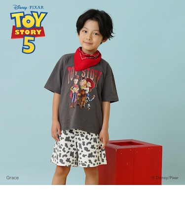 【DISNEY/PIXAR】トイ・ストーリー/集合アート ワイド半袖Tシャツ