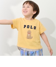 【POLO BCS】アップリケ半袖Tシャツ