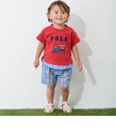 【POLO BCS】ゆるシルエット4分丈パンツ