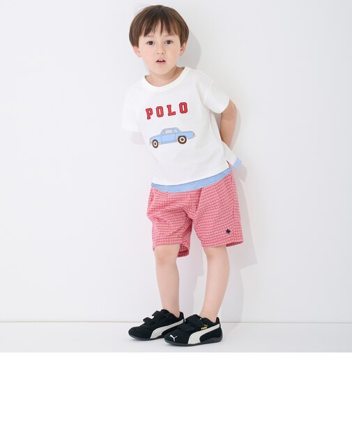 【POLO BCS】ゆるシルエット4分丈パンツ
