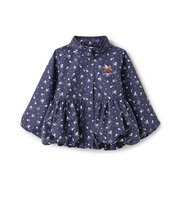 【予約商品】【かるふわ/撥水】ペプラムウィンブレ