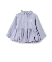 【予約商品】【かるふわ/撥水】ペプラムウィンブレ