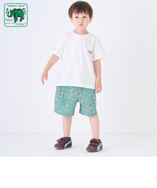 【ELEPHANT】布帛柄ショートパンツ