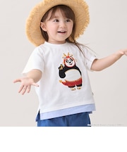 【WEB別注】【カンフーパンダ】刺しゅう半袖Tシャツ