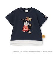 【WEB別注】【カンフーパンダ】刺しゅう半袖Tシャツ