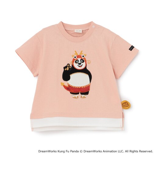 【WEB別注】【カンフーパンダ】刺しゅう半袖Tシャツ