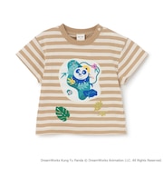 【WEB別注】【カンフーパンダ】ボーダー半袖Tシャツ