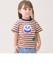 【WEB別注】【カンフーパンダ】ボーダー半袖Tシャツ